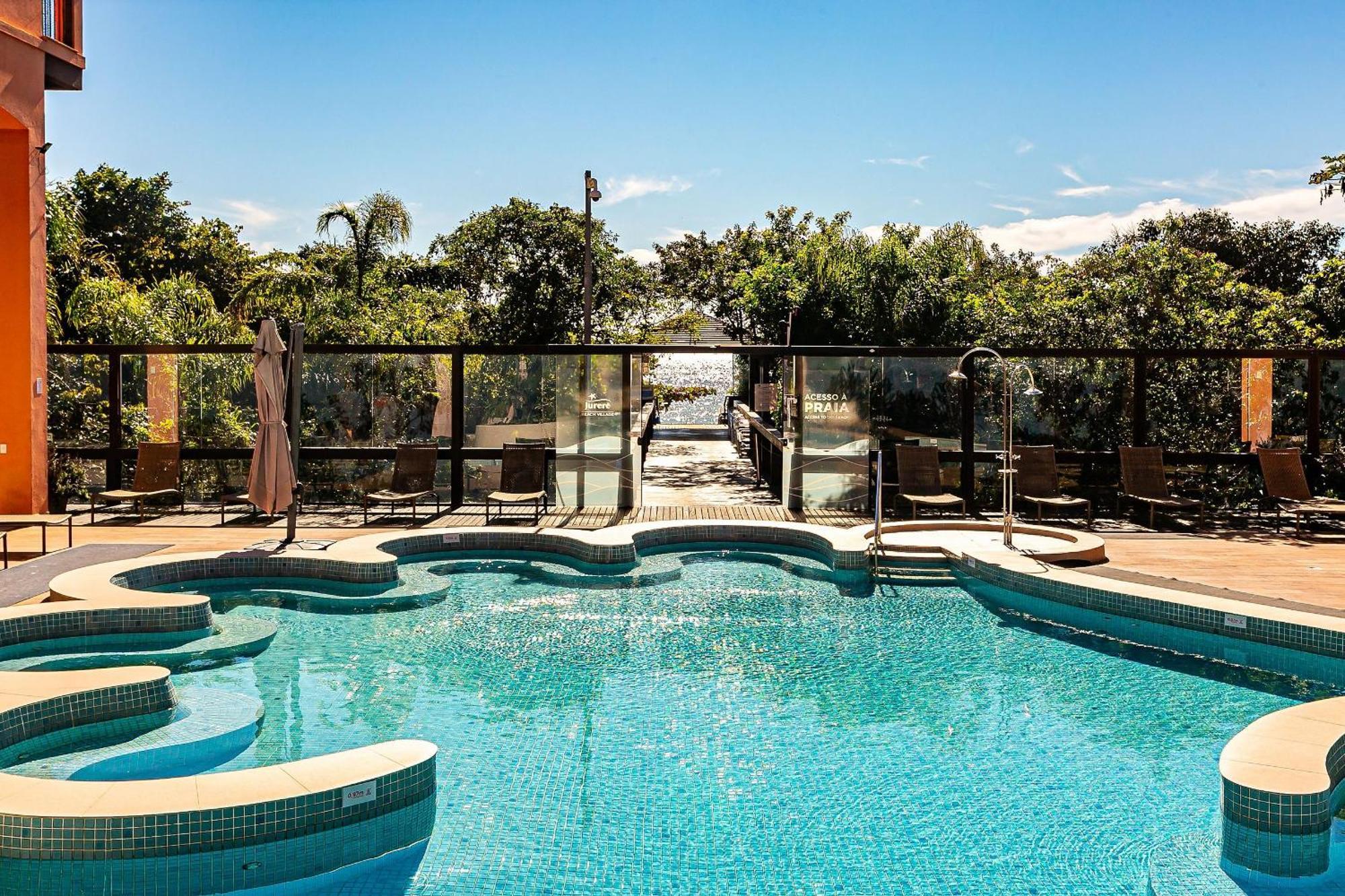 Apartamento Em Resort Pe Na Areia Em Jurere Jbvsup Florianopolis Exterior photo